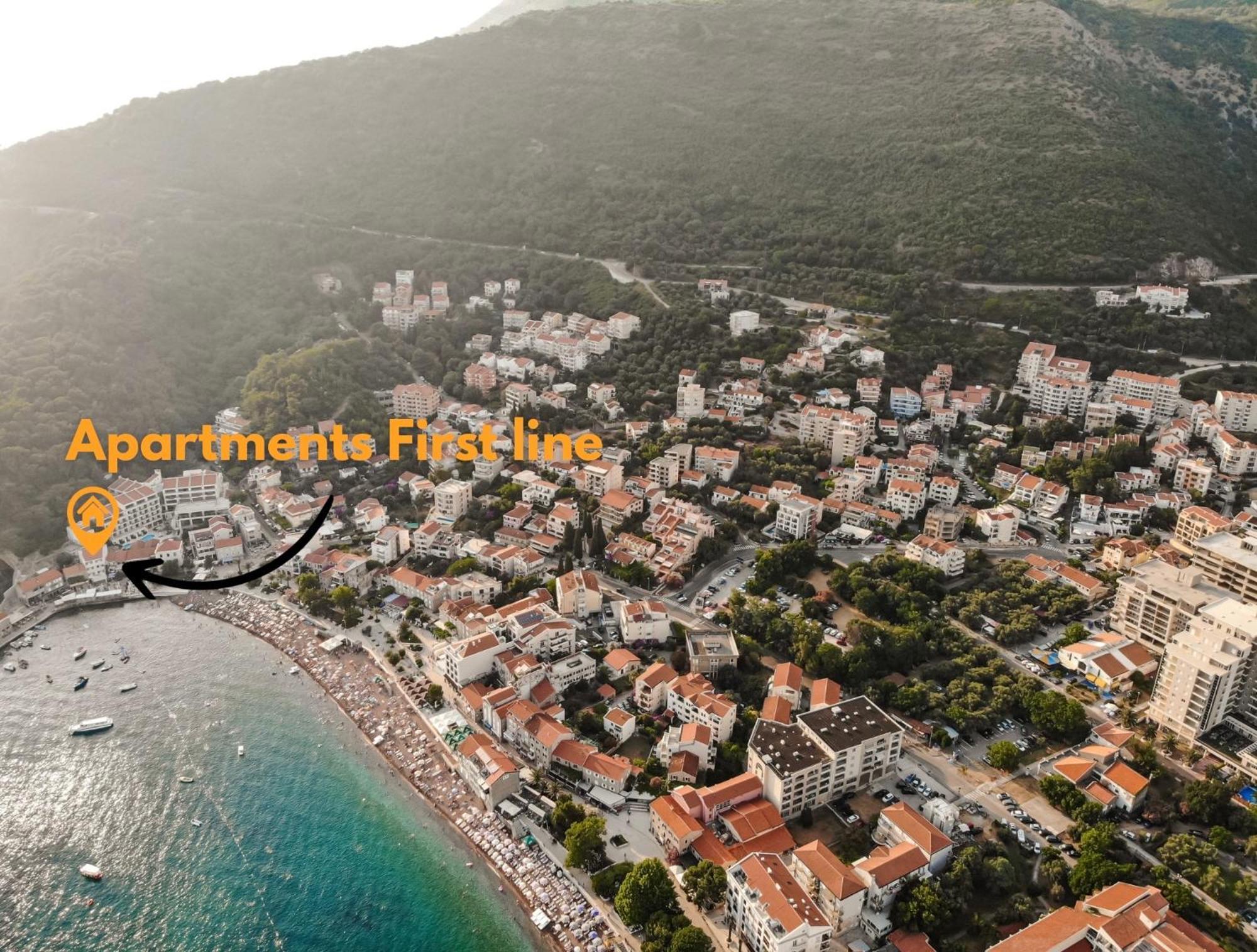 Apartments First Line Petrovac Exteriör bild